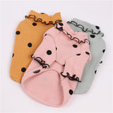Polka Dot Turtleneck Dog Shirt: The Ultimate Comfort & Style for Your Furry Friend