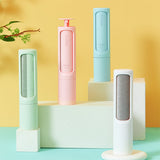 2-in-1 Reusable Pet Hair Remover Brush: The Ultimate Self-Cleaning Lint Roller for Fur and Dust Removal