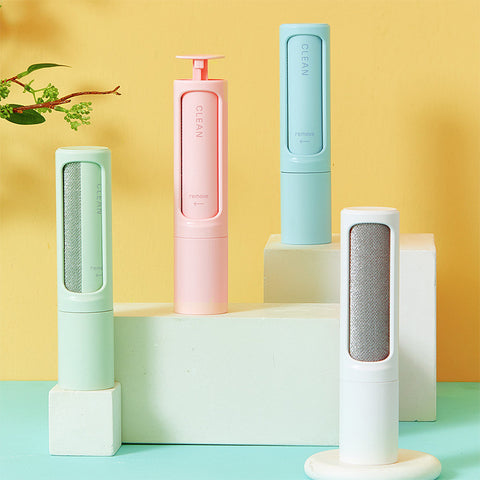 2-in-1 Reusable Pet Hair Remover Brush: The Ultimate Self-Cleaning Lint Roller for Fur and Dust Removal
