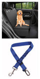 Ultimate Dog Car Seat Cover with Mesh View, Zipper & Pocket: The All-in-One Travel Solution for Your Pet