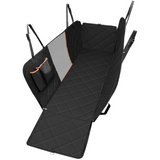 Ultimate Dog Car Seat Cover with Mesh View, Zipper & Pocket: The All-in-One Travel Solution for Your Pet