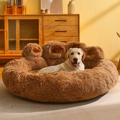 Cozy Paw Dog Bed Mat - Ultra-Soft, Anxiety-Relief, and Stylish Pet Bed