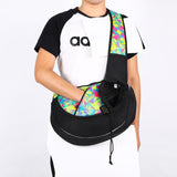 Premium Crossbody Pet Carrier Bag - Safe, Breathable, and Stylish