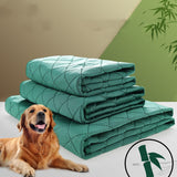 Eco-Friendly Bamboo Fiber Pet Training Mat - Deodorant, Moisture-Proof, and Portable