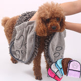 Super Absorbent Dog Towels - Quick-Drying Microfiber Bathrobe for Your Beloved Pets
