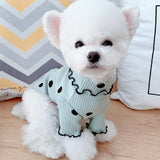 Polka Dot Turtleneck Dog Shirt: The Ultimate Comfort & Style for Your Furry Friend