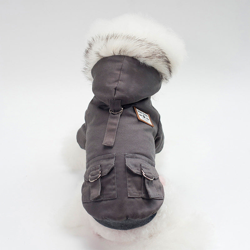 Cap Dog Coat: Seasonal Warmth and Style for Small to Large Dogs