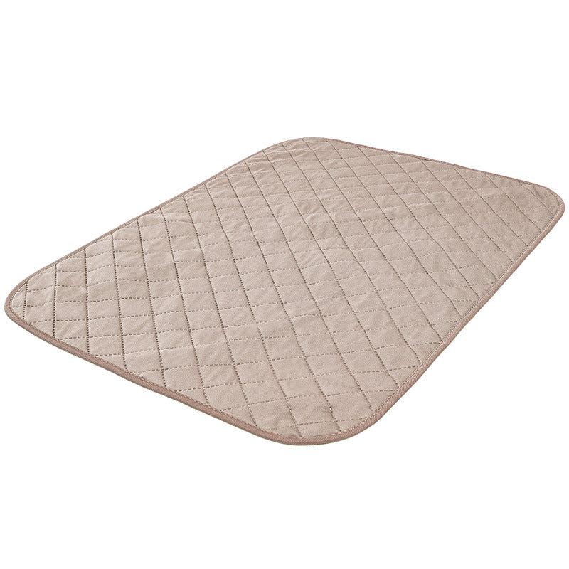 Eco-Friendly Bamboo Fiber Pet Training Mat - Deodorant, Moisture-Proof, and Portable