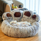 Cozy Paw Dog Bed Mat - Ultra-Soft, Anxiety-Relief, and Stylish Pet Bed