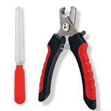 Premium Dog Nail Clippers with Safety Guard - Professional Pet Grooming Tool