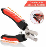 Premium Dog Nail Clippers with Safety Guard - Professional Pet Grooming Tool