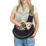 Premium Crossbody Pet Carrier Bag - Safe, Breathable, and Stylish