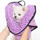 Super Absorbent Dog Towels - Quick-Drying Microfiber Bathrobe for Your Beloved Pets