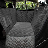 Ultimate Dog Car Seat Cover with Mesh View, Zipper & Pocket: The All-in-One Travel Solution for Your Pet