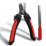 Premium Dog Nail Clippers with Safety Guard - Professional Pet Grooming Tool