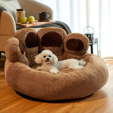 Cozy Paw Dog Bed Mat - Ultra-Soft, Anxiety-Relief, and Stylish Pet Bed