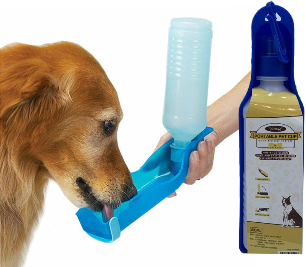 Spill-Proof Portable Pet Travel Water Bottle: Keep Your Pets Hydrated On-the-Go