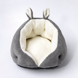 Luxurious Bunny Ear Design Pet Bed: Plush Comfort Meets Chic Style