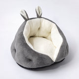 Luxurious Bunny Ear Design Pet Bed: Plush Comfort Meets Chic Style