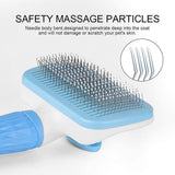 Self-Cleaning Slicker Brush: Ultimate Pet Grooming Tool for Shedding and Dematting