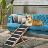 Adjustable Doggy Steps: Versatile Pet Ladder for High Beds and Couches
