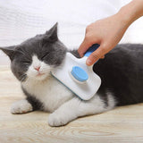 Self-Cleaning Slicker Brush: Ultimate Pet Grooming Tool for Shedding and Dematting